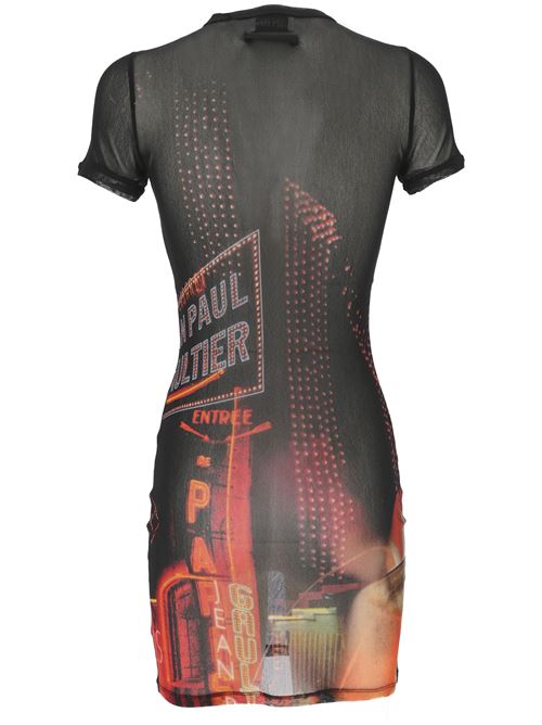 Black/multicolour dress JEAN PAUL GAULTIER | 24/30-F-RO248T55200301550